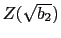 $Z(\sqrt{b_2})$